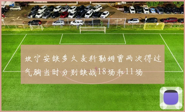坎宁安缺多久麦科勒姆曾两次得过气胸当时分别缺战18场和11场